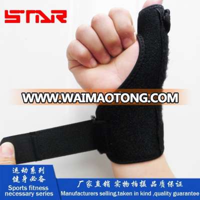 Hand Black Adjustable Neoprene Stabiliser Splint Wrist & Thumb Support